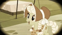 A young Granny Smith visiting Canterlot.