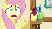 Fluttershy "WHEN something scary" S5E21