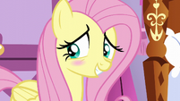 Fluttershy blushing with embarrassment S6E11
