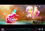 Mane Six concept art 4 by Lea Dabssi