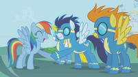 She'll get to hang out with the Wonderbolts, right?