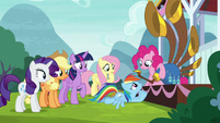 Rainbow begs Pinkie not to play anymore S8E18