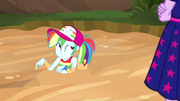 Rainbow looks guiltily in corner of her eye EGSB