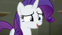 Rarity "Golly, what a splendid idea!" S6E9