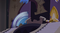 Rarity being spun around S04E03