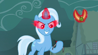 Trixie without her Alicorn amulet.