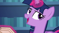 Twilight sighs and rolls her eyes S6E1