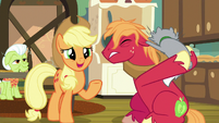Applejack "with a harvest this big" S9E10