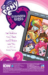 Pagina de Creditos de My Little Pony Manual 2014:Equestria Girls Holiday Special