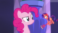 Devil Rarity appears before Pinkie Pie S6E9