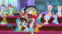 Discord appears between the students S8E15
