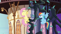 Fluttershy freaking out S4E01