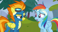 Rainbow Dash --still on the team-- S6E7