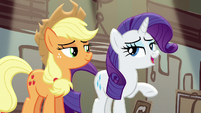 Rarity "it was just a few costumes" S5E16