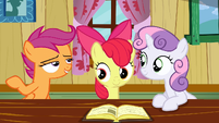 Scootaloo in a second S2E17