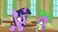 Spike incredulous -really-- S9E5