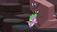 Spike pushes the --rock-- S6E5