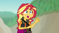 Sunset Shimmer returns to the beach EGFF