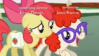 You need to cheer up, Apple Bloom!