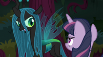 Queen Chrysalis "you have my permission" S8E13