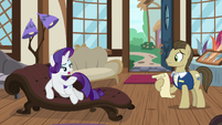 Rarity "I was hoping to choose the color" S7E19