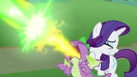 Don't you DARE hurt Rarity!