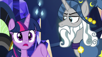 Twilight "tell us where the Pony of Shadows is" S7E26