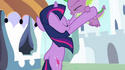 Twilight spinning with Spike S3E1