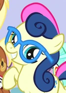 Sweetie Drops como potra em Orgulhosa Pinkie.