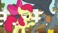 Apple Bloom points out Gabby's running cutie mark S6E19