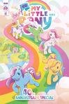 My Little Pony 40th Anniversary Special cover RI-B