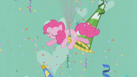 Pinkie Pie floating upward S1E03