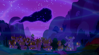 Tantabus drifting in the sky S5E13