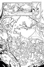 Friends Forever issue 5 preview uncolored