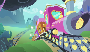 Friendship Express speeding down the tracks S5E1