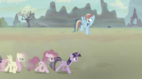 Eso debe ser un golpe bajo al orgullo de Rainbow Dash