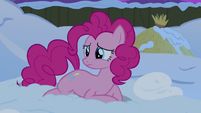Pinkie Pie feeling sorry for the yaks S7E11