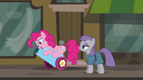 Pinkie happy to have her party cannon back S6E3