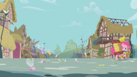 Pinkie leads the parasprites out of town S1E10