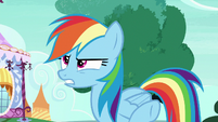 Rainbow Dash Changeling scornful "hello, ponies" S6E25