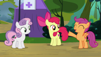 Scootaloo "full of ponies who are interested" S7E21
