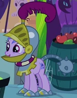 Sea Swirl's costume.