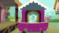 Spike and Angel on the moving train S03E11