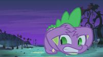 Spike shielding himself S4E07