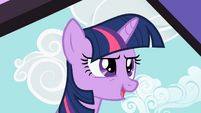 Twilight Sparkle at the door S2E03