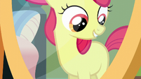 Apple Bloom's blank flank reflection S5E4