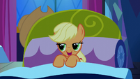 Applejack "one good thing about not sleepin' well last night" S5E13