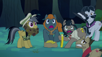Caballeron and henchponies scared S4E04