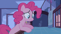 Pinkie Pie checking crib S2E13