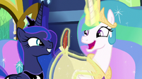 Princess Celestia "an intriguing idea" S9E13